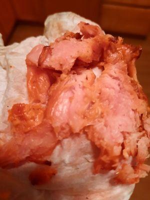 Raw chicken