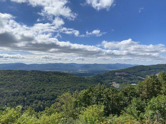 View from Massanutten's overlook.