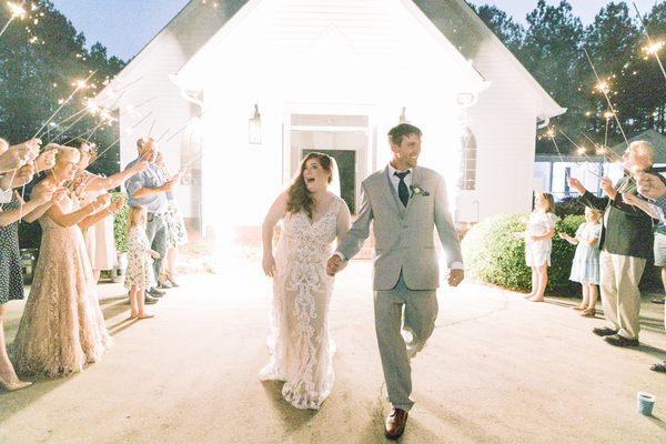 Sparkler exit at Evergreen Venue