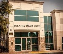 Delaney Insurance building. Drop by and see us.