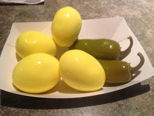 Best pickled eggs on the planet Earth.