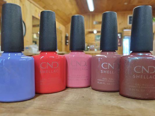 CND certified shellac nails