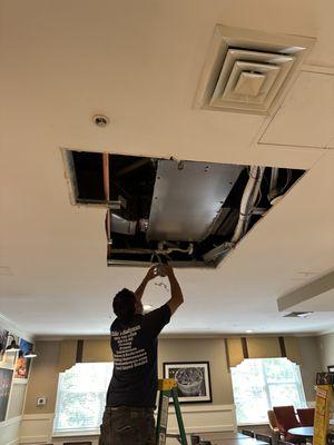 Drywall repairs Bethesda Maryland