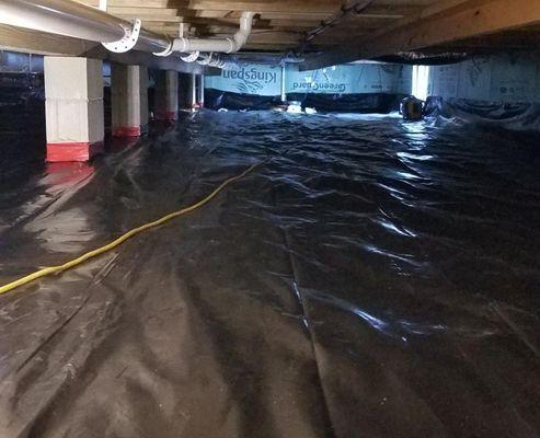 Crawlspace work