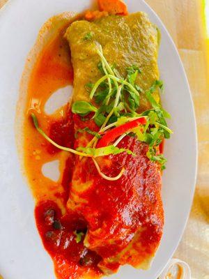 Smothered VEGAN Breakfast Burrito (VG)