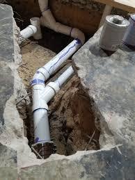 rooter service gas line repair re piping slab leak repair