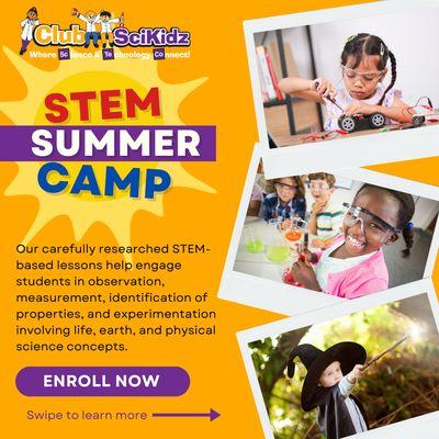 STEM based lessons at Summer Camp