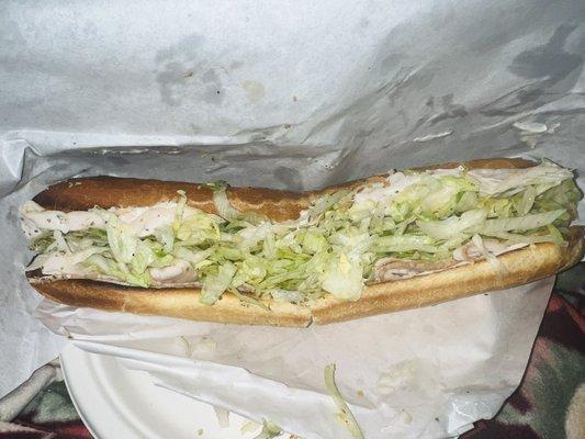 Turkey sub