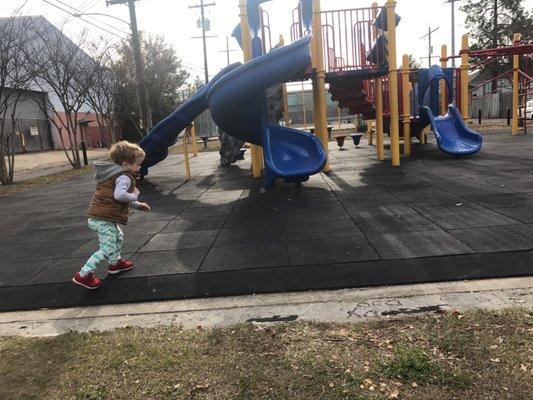 Larry at the park