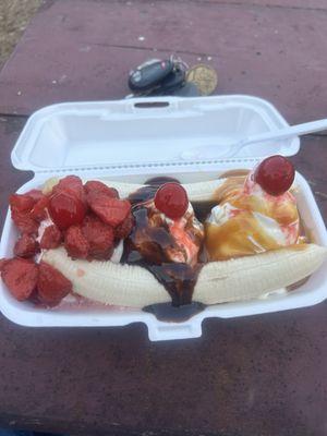 Banana split