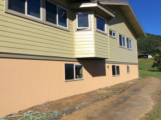 Stucco & Hardie siding