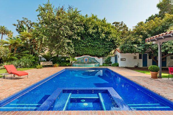 Spanish John Byers Original on an acre overlooking the Riviera Country Club Sold