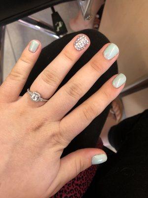 I love fusion nails. These are the nails they did for my wedding. They did amazing,, Always do.