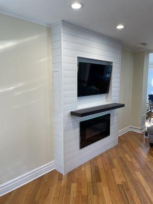 Fireplace refacing