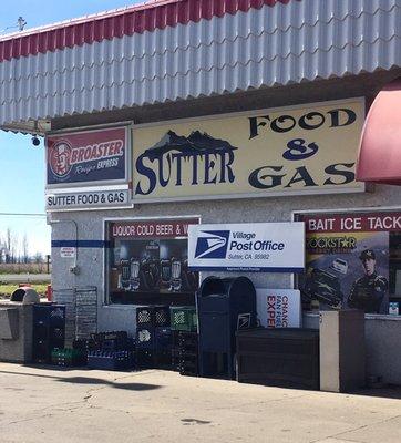 Front of store (see the signage for Village Post Office)