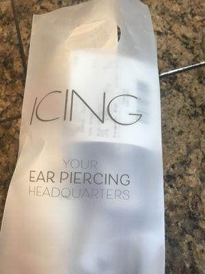 Great deals and got two more cartilage piercings. Love these guys for basic ear piercings and prices