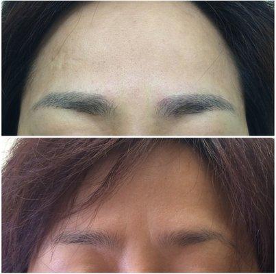 Eyebrows Semipermanent make up Newyork SnF