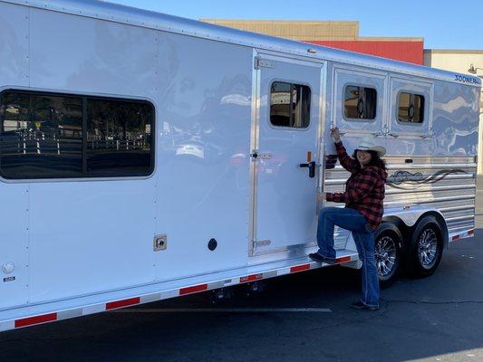 Trailer purchased from American Trailer.