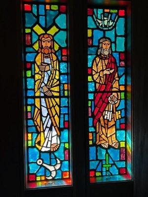 Westminster Presbyterian Church sanctuary windows