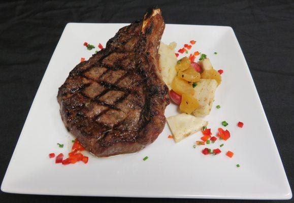 Rib Eye Steak & Winter Veggies