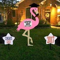 Graduation Flamingo