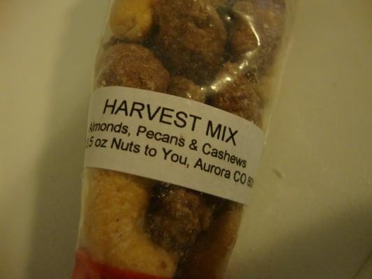 Harvest Mix upclose, May 18th 2014 - Nuts To You Vendor.