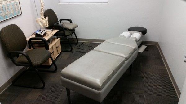 Chiropractic Therapy room - First Chiropractic - Gilroy, CA (408) 848-6222