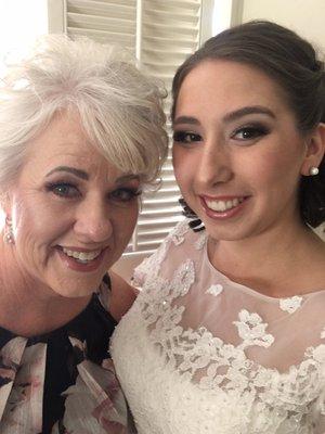 Bride and her momma