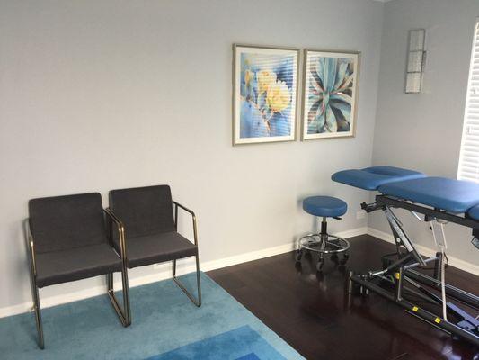 A beautiful and therapeutic private office to optimize your health and wellness.