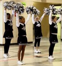 We offer Upward Cheerleading.