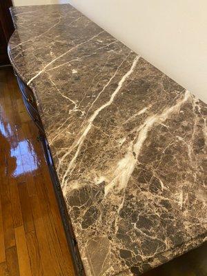 Theo at AMERICAN MARBLE & STONEWORKS in Weehawken, NJ brought it back to life!