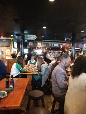 Quick bite to eat before a Celtics game!