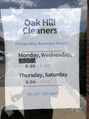 Oak Hill Cleaners & Tailors