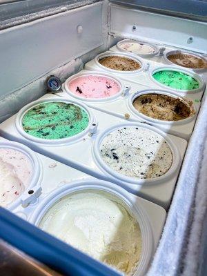 Ice cream flavors