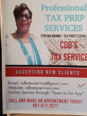 CDB's Tax Service