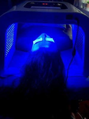 Blue LED Light Therapy