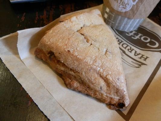 White Chocolate & Raspberry Scone--yum!