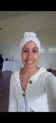 I'm Siri Deva Kaur :) the Yoga teacher :)