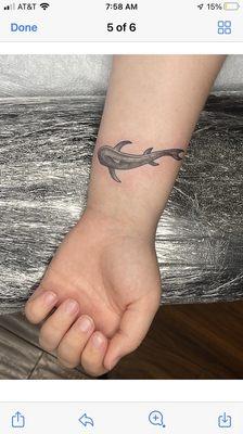 Shark tattoo