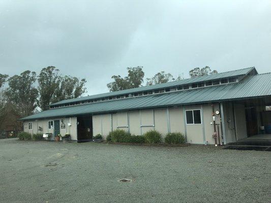 Stables and office