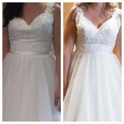 Final fitting vs day of my wedding