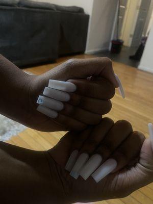 I really love these nailsss it was my first time there definitely coming back