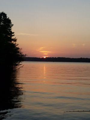 Sunset on Toledo Bend