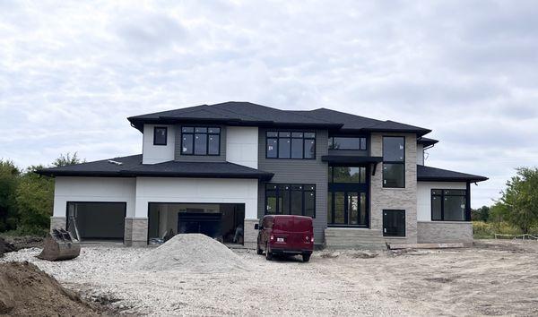 Barrington Hills, new construction