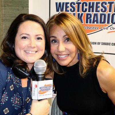 Najia was super excited to meet Kate for an interview with Westchester Talk Radio!