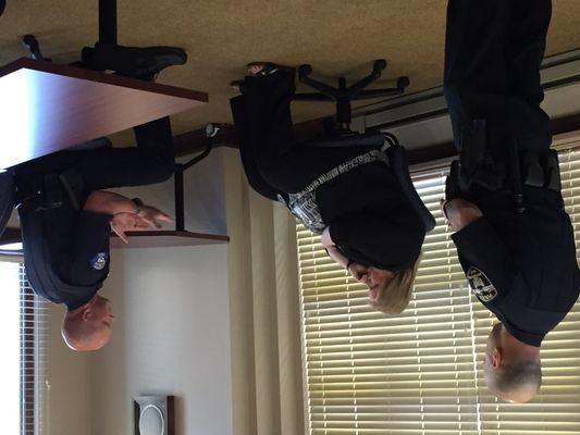 Local law enforcement learn how to respond to mental health emergencies in CIT training.