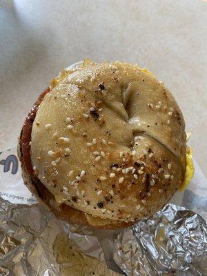 Bagel bomb drenched in butter  Side 2