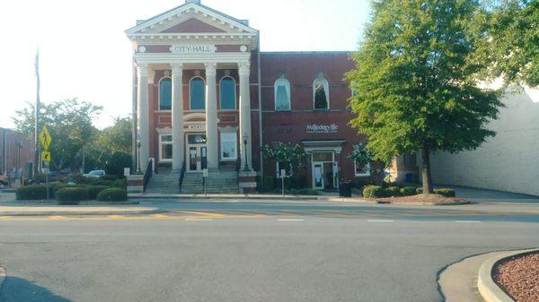 City Hall and the Water Utilities Office