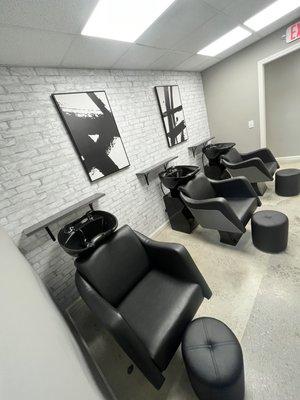 Give your clients Liz treatment in our state of the art shampoo room