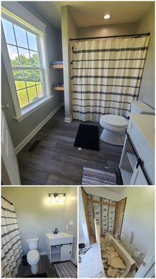 Bathroom remodel